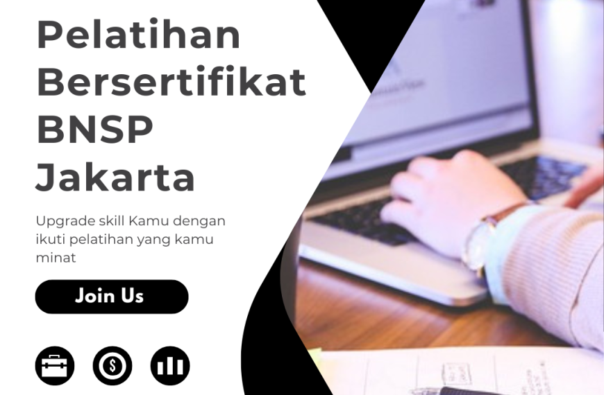Pelatihan bersertifikat BNSP Jakarta